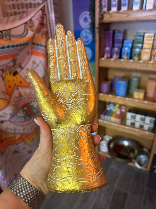 26cm Gold Hand.