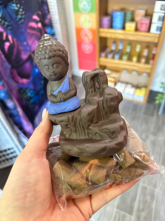 Blue Buddha Burner Set