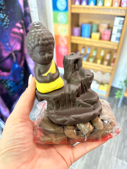 Yellow Buddha Burner Set