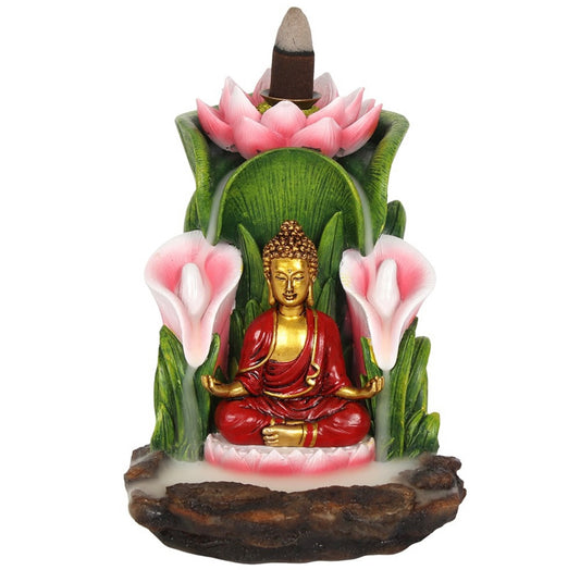 Colourful Buddha Backflow Burner